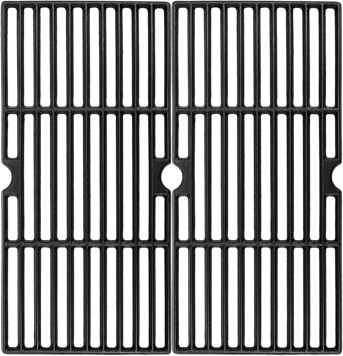 Hisencn Grill Grates Replacement for Charbroil 2 Burner Grills, Thermos 461633514, Tru Infrared 463251414, 463633316, 463251413, 463250210, 463250212, Grids Replacement for G460-0500-W1 G309-0019-W2