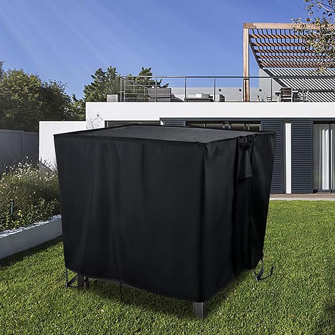 Patio Fire Pit Cover Rectangular Square Round, Firepit Cover Outdoor Waterproof Weatherproof Gas Firepit Table Cover- Customized