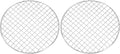 uxcell 2 Pcs Round Cooking Rack, Dia 8.3 Inch Stainless Steel Grill Grate Cross Wire Barbecue Grill for Cooking Baking Air Fryer Racks, Silver