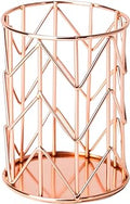U Brands Pencil Cup, Rose Gold Wire Metal - 857U06-24