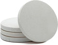 Thirstystone Natural Sandstone Coaster with Protective Cork Backing 4 Pack Eco-Friendly, Absorbent, Easily Wipes Clean