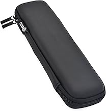 Cosmos Black Color EVA Hard Shell Stylus Pen Pencil Case Holder Compatible with Apple Pencil, Wacom Stylus Executive Fountain Pen, Ballpoint Pen, Stylus Touch Pen