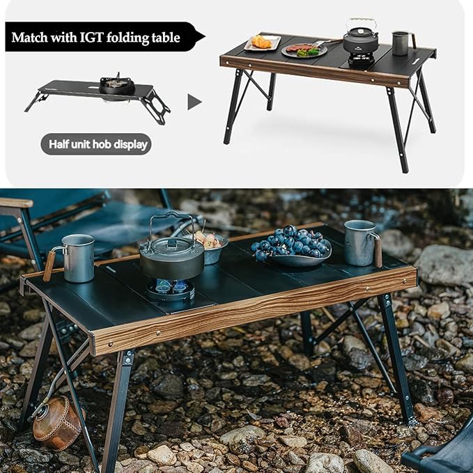 Naturehike Portable Camping Stove Stand Accessories, Matched with 1 Burner Gas Camp Stove for Outdoor Hiking Backpacking