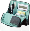KOKUYO Pencil Case Pouch, Haco-Biz Standing Pen Pouch Bag, Foldable Stand up Pencil Holder Organizer, Large Capacity Portable Pencil Box for Office Supplies