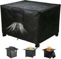 Chinchilla Heavy Duty 36 Inch Square Fire Pit Cover - 100% Waterproof & Weatherproof, Durable All-Season Protection for 32/33/34/35/36 Inch Propane Fire Pits and Tables