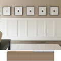 Board and Batten Wall Molding Kit – Pre-Cut Paintable MDF Trim for Accent Walls, Custom Layout Wall Trim, Shaker Style Wainscoting, Wall Panel Look for Living Room, Bedroom & Office (Not Full Panels)