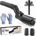 Electric Grill Brush, High Torque Grill Brush with 3-Speed Modes, 20kg Max Torque BBQ Cleaner Safe for Porcelain Cast Iron Stainless Steel, Reinforced Steel Bristles, Type-C Rechargeable