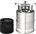 Fire Pit Smokeless Firepit 304 Stainless Steel Material - Outdoor Fire Pit Silver 5x5.5 Inches - Smokeless Firepit for Outside Outdoor Patio Camping Backyard