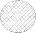 uxcell Round Cooking Rack, Dia 7.1 Inch Stainless Steel Grill Grate Cross Wire Barbecue Grill for Cooking Baking Air Fryer Racks, Silver