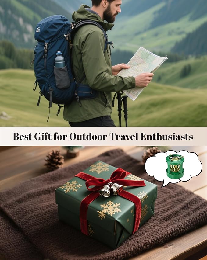Camping Picnic Burner Furnace, Efficient Portable Camping Stove, Backpacking Oil Stoves Cooker Cookware, Handy Outdoor Portable Kerosene Stove (Round)