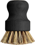 Helen’s Asian Kitchen Wok and Cast Iron Scrub Brush, Natural Stiff-Union Bristles