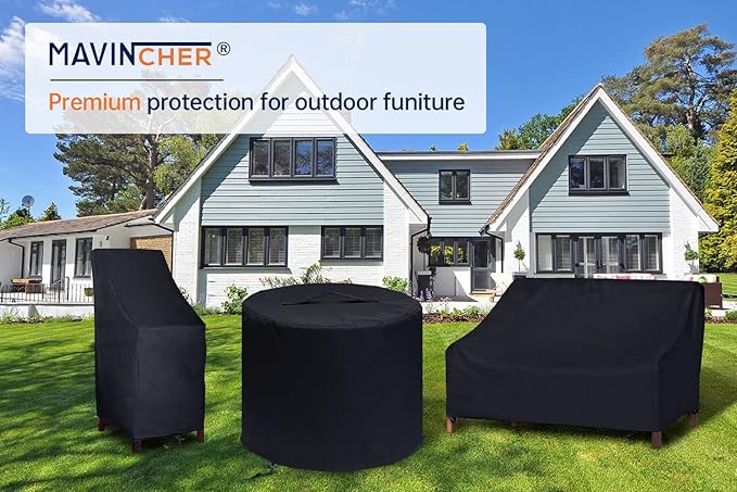 Fire Pit Cover for Solo Stove Bonfire 2.0 with Stand, 600D Waterproof Anti-UV & Tear Resistant Round Cover All-Weather Outdoor Protection, Black, 22" D x 16" H