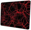 Abstract Lines Mouse Pad Personalized Design, Non-Slip Surface, Rubber Base, Small Office Desk Pad for Computers and Laptops