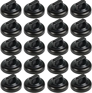 Magnet Zip Tie Mount Clips Magnetic Zip Ties Mount Base Holder Strong Wire Cable Holder Mount Wire Clips Management for Home Office Marine Electrical Wiring (D19 20 Pcs)