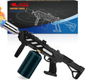 ARTFLAMM Powerful Propane Torch Gun, Kitchen Grill Torch with Detachable Design, Adjustable Flamethrower Torch Burner for Searing Steak, BBQ, Welding, Camping Charcoal Lighter(Tank Not Included)