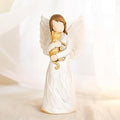 Cat Memorial Angel Figurines Women Cat Loss Sympathy Gifts for Cat Mom, Indoor Home Decor