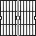 Utheer Grill Grates fit Oklahoma Joe's Longhorn Comb Charcoal/Gas Smoke 12201767,14201767, Oklahoma Joe's Longhorn 18202083,16202046,15202029, for Grill Or Smoker Sides, Heavy Duty Cast Iron, 2 Pcs