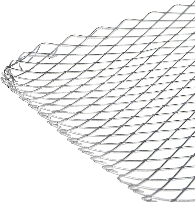 Kingrol 10-Pack Disposable Grill Toppers, 15.25 x 12 Inch BBQ Grilling Mats, Prevents Food from Falling Through Grates, Ideal for Meat & Veggies, Outdoor Grill Accessories