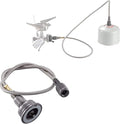 camping moon Camping Gas Stove Adapter, Input: EN417 Lindal Valve Canister, Output: Butane Gas Stove Z13M