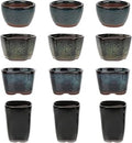 Bonsai Planter 8/12/20 pc Mini Glazed Pots Succulent 1.6 Inch