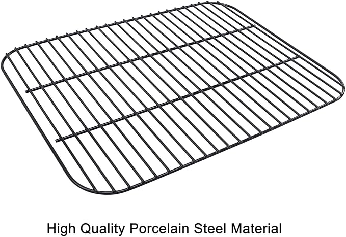 Hisencn Grill Grates Replacement for Dyna-Glo 3-Burner Open Cart Propane DGC310CNP-D, DGC310RNP-D, DGC310BNP-D, 19 3/5 inch Porcelain Coating Steel Cooking Grid