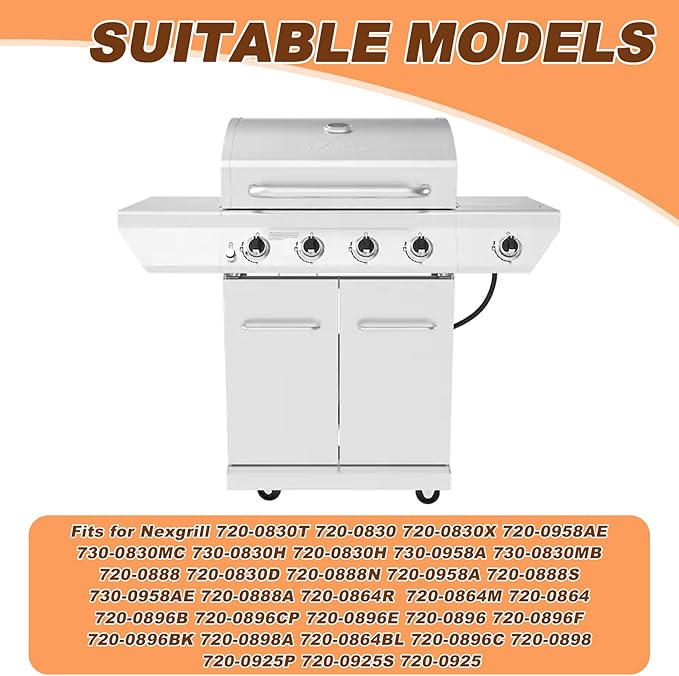 20 Packs Aluminum Grease Pan Liners with Grease Catcher Kits for Nexgrill 720-0830D 720-0898 720-0830H 720-0888S 720-0925P Gas Grills Parts, Grill Drip Pan Replacement Parts for Cuisinart CGG-7400