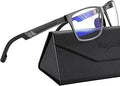 Blue Light Blocking Glasses Metal Frame for Men/Woman Gaming Computer Screen Glasses