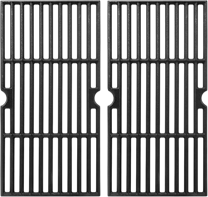 Cast Iron Grill Grates for Charbroil 463633316 463672416 463642116 463250212 463672016 463672216, Cooking Grate for G460-0500-W1 G309-0019-W2 463631410 463251414 463672019 463672219 463645015