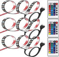 Led Strip Lights 3set 6.56ft for 40-60in TV USB Backlight Kit with Remote, 16 Color 5050 Bias HDTV, for 40-60 (3)