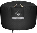 QH.HOME Fire Pit Cover Round Super Waterproof, 36" D X 24" H Outdoor Firepit Cover 600D Strong Tear Resistant, Premium Fading Resistant for Gas Fire Pit