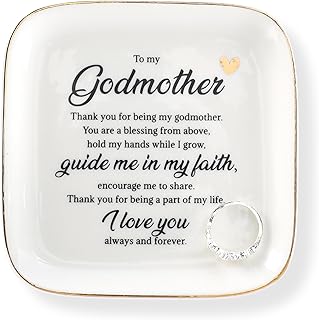 Ring Dish Jewelry Tray for Friend Mom Sister Maid of Honor,Birthday Mother's Day Christmas Gifts