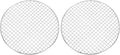 uxcell 2 Pcs Round Cooking Rack, Dia 9.4 Inch Stainless Steel Grill Grate Cross Wire Barbecue Grill for Cooking Baking Air Fryer Racks, Silver