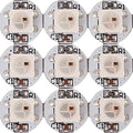 BTF-LIGHTING WS2812B 100PCS 5050SMD Individually Addressable Smart RGB LED Pixel for Arduino Single 1-led RGB LED Module Pixels Color Light White PCB Only DC5V Christmas(No Adapter or Controller)