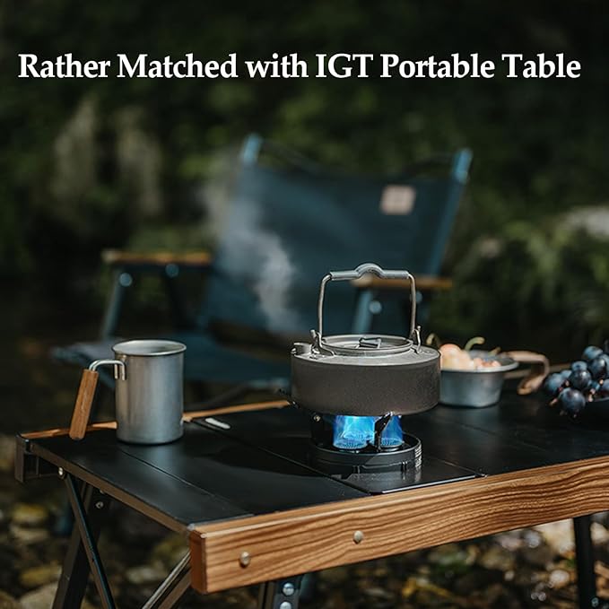 Naturehike Portable Camping Stove Stand Accessories, Matched with 1 Burner Gas Camp Stove for Outdoor Hiking Backpacking