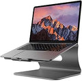 Laptop Stand Aluminum Cooling Computer Stand Holder for Apple MacBook Air Pro 11-16" Laptops (Gray)