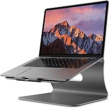 Laptop Stand Aluminum Cooling Computer Stand Holder for Apple MacBook Air Pro 11-16" Laptops (Gray)