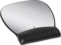 3M Precise Mouse Pad with Gel Wrist Rest, Soothing Gel Comfort with Durable, Easy to Clean Leatherette Cover, Optical Mouse Performance, 9.2" x 8.7", Black (MW310LE)