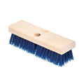 Carlisle FoodService Products 36193P14 Blue Color, 10" Polypropylene Deck Scrub Brush