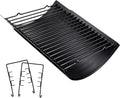 Criditpid 15.75" - 26" Ash Pan Replacement Parts for Char griller 5050 5650 2121 5072 3001 2828 2123 2823 2929 E1224 1224 Charcoal Grill, Adjustable Ash Tray with 2 Fire Grate for Chargriller Parts