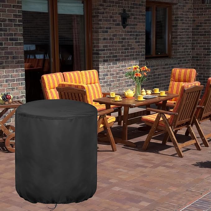 Outdoor Fryers Cover for FIRE RIOT with Heavy Gauge Aluminum Pots & Basket, Waterproof Deep Fryer Cover for Outdoor Cooking-(22x22x28 inch)