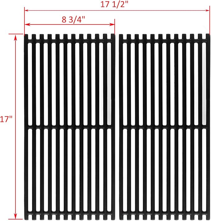 463642316 Grates for Charbroil Commercial Tru Infrared Grill Replacement Parts 463644220 463632320 463245518 Signature 2 Burner 463675016 G369-0030-W2 Nexgrill 720-0864M 720-0864 Grates Replacement