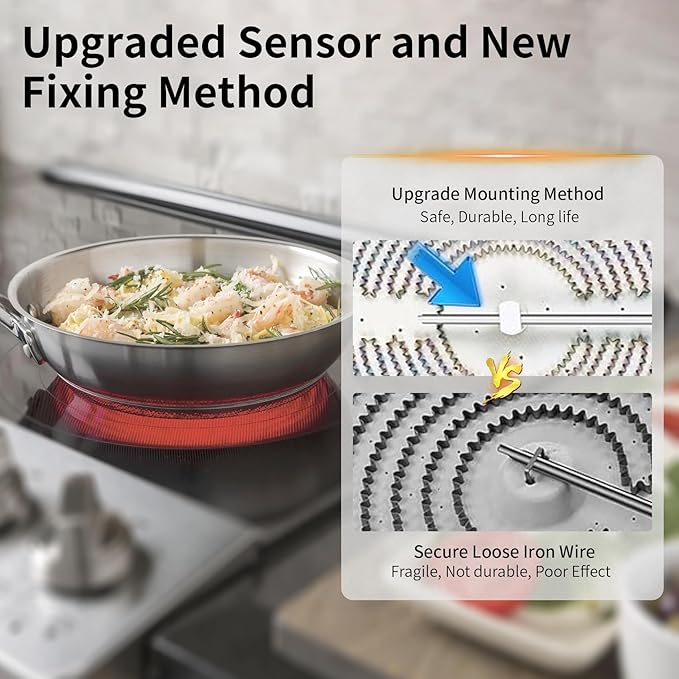 Upgraded MEE62704901 W10162041 318297810 12" Triple Radiant Surface Element Compatible with LG Kenmore Whirlpool Electric Range