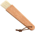 Pastry Brush with Beech Wood, Natural Boar Bristle Basting Brush for Cooking Flat Food Brushes for Spreading Butter Oil Sauce Barbecue Baking Kitchen Cooking