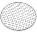 Multi-Purpose Barbecue Net,BBQ Net for Grilling,SUS304 BBQ Grill Mesh, Round Barbecue Wire Rack,BBQ Rack/Grate/Steam Mesh for Camping Charbroil Outdoor Barbeque Backyards