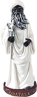 Obatala Statue Orisha Obatala Statue Holy Figurine Powerful Man (5 Inches)
