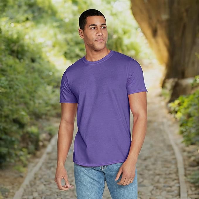 Gildan Adult Softstyle Cotton T-Shirt, Style G64000, Multipack