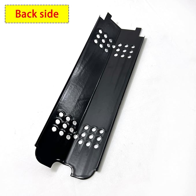 Direct Store Parts DP166 4pk 15 inch Porcelain Steel Heat Plate for Charbroil 463436215, 463439914, 466334613, 466342014 463436213, G432-0096-W1, Heat Tent Shield Deflector for Kenmore 16113, 16115