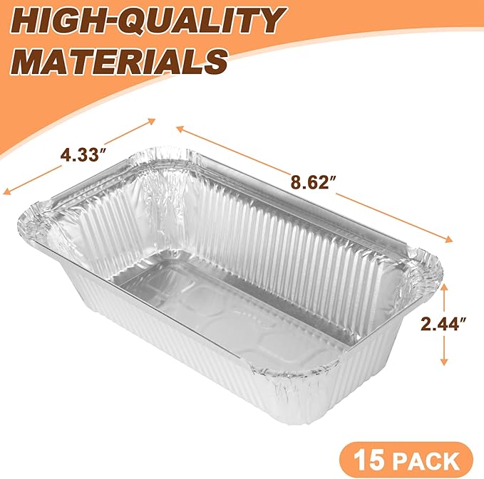 Drip Pan Liners Replacement Part for Nexgrill Daytona 720-1115 720-1057 720-1116 720-1058 Griddle Accessories, Aluminum Grease Tray for Nexgrill Daytona 36 in./30 in. Grill Parts, 15 PC Drip Cup Liner