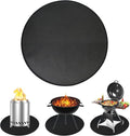 Solo Stove Bonfire 42" Fire Pit Mat, Double-Sided Fireproof Grill Mat Protector for Outdoor BBQ, Round Camping Stove BBQ Mat for Patio, Deck, Lawn & Ground Protection
