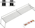 DcYourHome 65054 Warming Rack for Weber Genesis 300 Series (2007-2016), for Weber Genesis E310 E330 E320 S310 S330 S320 EP-330 EP-320 Grill Parts, Stainless Steel Warming Rack for Weber 81323 62749